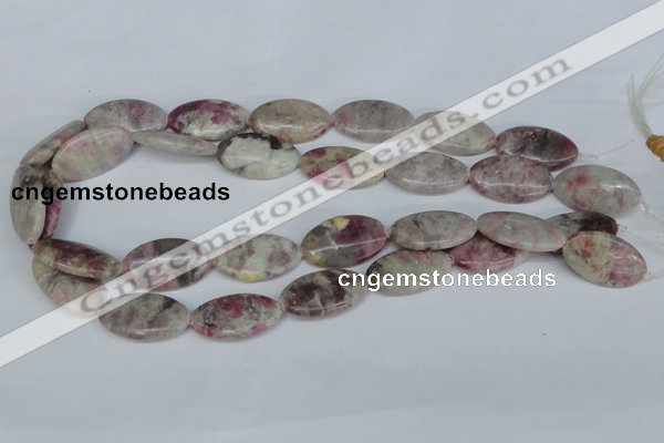 CTO213 15.5 inches 16*28mm marquise pink tourmaline gemstone beads