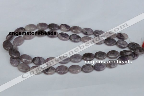 CTO226 15.5 inches 13*18mm oval tourmaline gemstone beads