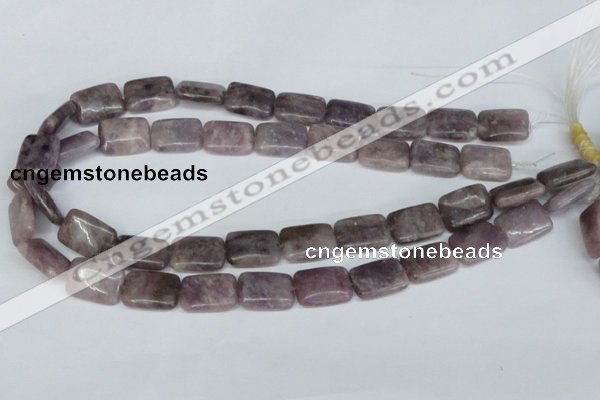 CTO228 15.5 inches 13*18mm rectangle tourmaline gemstone beads