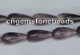 CTO232 15.5 inches 8*16mm teardrop tourmaline gemstone beads