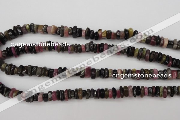 CTO380 15.5 inches 3*8mm – 4*11mm natural tourmaline nuggets beads