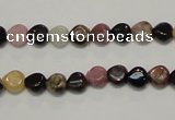 CTO39 15.5 inches 7*7mm heart natural tourmaline beads wholesale