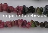 CTO394 15.5 inches 4*6mm - 5*8mm tourmaline chips gemstone beads