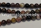 CTO400 15.5 inches 6mm round natural tourmaline gemstone beads