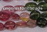 CTO421 15 inches 7*9mm oval natural tourmaline beads wholesale