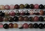 CTO450 15.5 inches 3mm round natural tourmaline gemstone beads