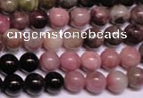CTO55 15.5 inches 10mm round natural tourmaline gemstone beads