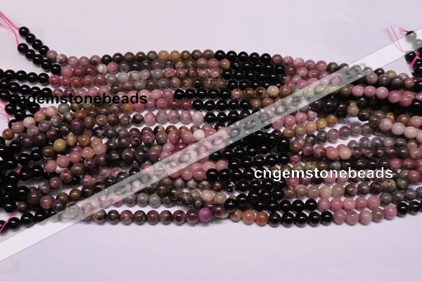 CTO55 15.5 inches 10mm round natural tourmaline gemstone beads