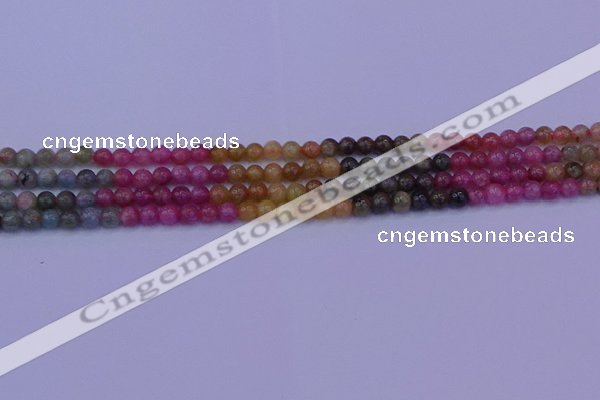 CTO632 15.5 inches 6mm round tourmaline gemstone beads wholesale