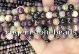 CTO672 15.5 inches 8mm round natural tourmaline beads wholesale