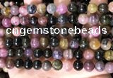 CTO688 15.5 inches 8mm round tourmaline beads wholesale