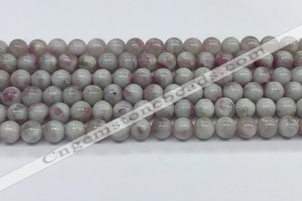 CTO691 15.5 inches 6mm round pink tourmaline gemstone beads