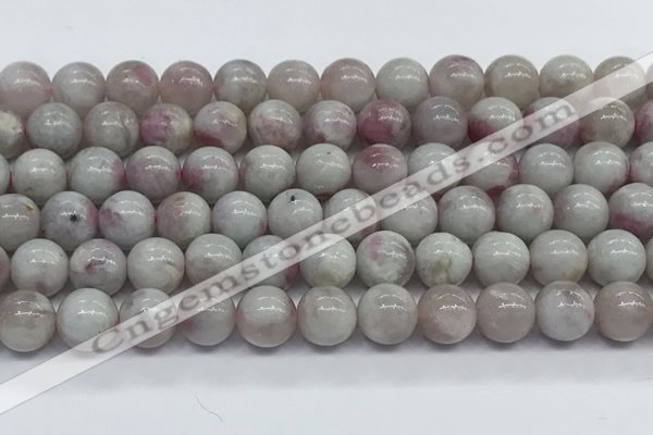 CTO693 15.5 inches 10mm round pink tourmaline gemstone beads