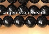 CTO700 15.5 inches 4mm round black tourmaline beads wholesale