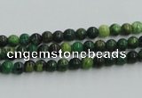 CTP01 15.5 inches 4mm round yellow green pine gemstone beads wholesale