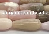 CTR150 15.5 inches 6*16mm teardrop natural pink opal beads