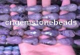 CTR309 15.5 inches 10*25mm faceted teardrop labradorite beads