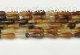 CTR401 15.5 inches 8*20mm teardrop agate beads wholesale