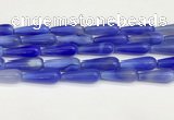 CTR426 15.5 inches 10*30mm teardrop agate beads wholesale