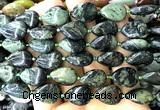 CTR515 15 inches 13*18mm flat teardrop kambaba jasper beads