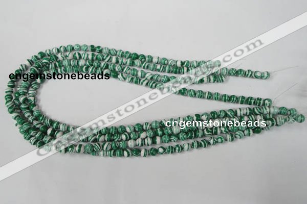 CTU1126 15.5 inches 6mm round synthetic turquoise beads wholesale