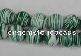 CTU1128 15.5 inches 10mm round synthetic turquoise beads wholesale