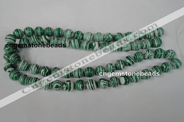 CTU1129 15.5 inches 12mm round synthetic turquoise beads wholesale