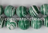 CTU1130 15.5 inches 14mm round synthetic turquoise beads wholesale