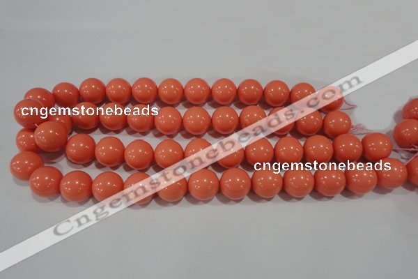 CTU1317 15.5 inches 16mm round synthetic turquoise beads