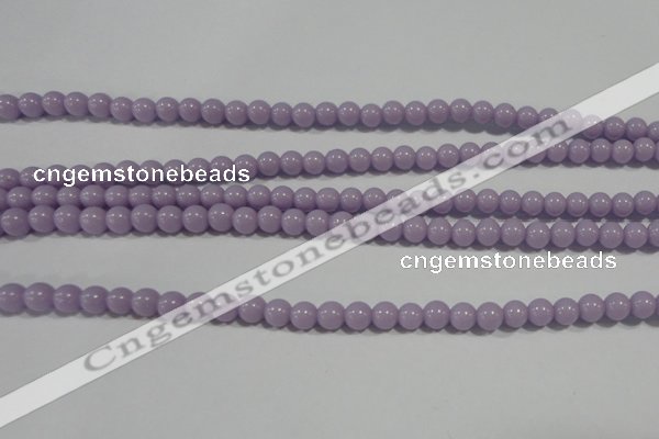 CTU1400 15.5 inches 3mm round synthetic turquoise beads