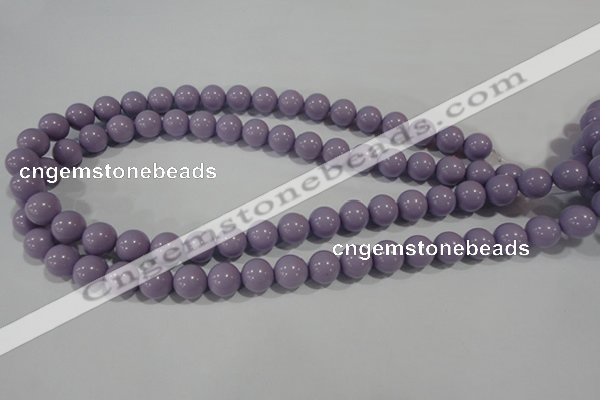 CTU1404 15.5 inches 10mm round synthetic turquoise beads
