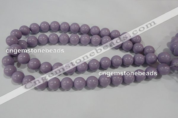 CTU1406 15.5 inches 14mm round synthetic turquoise beads