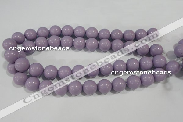 CTU1407 15.5 inches 16mm round synthetic turquoise beads