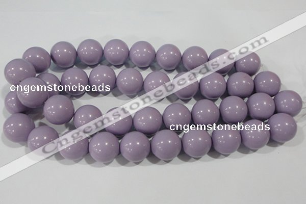 CTU1408 15.5 inches 18mm round synthetic turquoise beads
