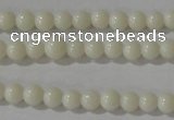 CTU1430 15.5 inches 3mm round synthetic turquoise beads