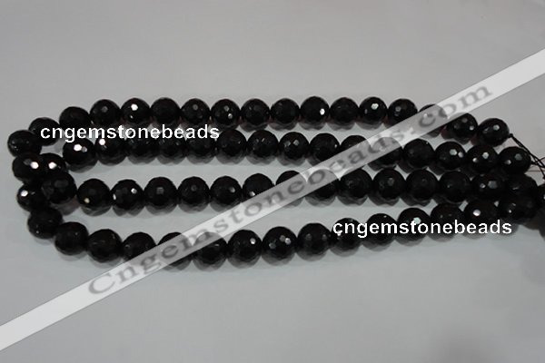 CTU1485 15.5 inches 12mm faceted round synthetic turquoise beads