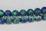 CTU1813 15.5 inches 8mm round synthetic turquoise beads