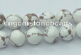 CTU211 16 inches 10mm round imitation turquoise beads wholesale