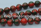 CTU215 16 inches 8mm round imitation turquoise beads wholesale