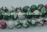 CTU224 16 inches 8mm round imitation turquoise beads wholesale