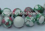 CTU226 16 inches 12mm round imitation turquoise beads wholesale