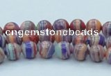 CTU240 16 inches 8mm round imitation turquoise beads wholesale