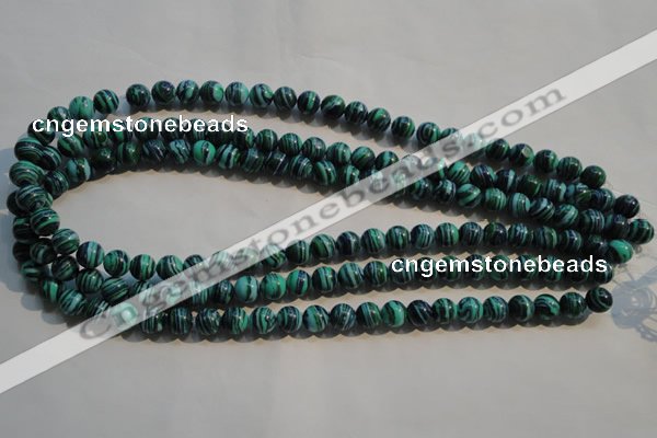 CTU2404 15.5 inches 8mm round synthetic turquoise beads