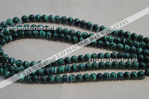 CTU2405 15.5 inches 10mm round synthetic turquoise beads