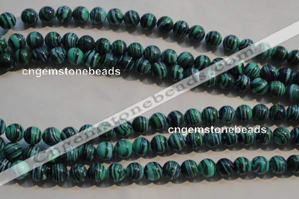 CTU2406 15.5 inches 12mm round synthetic turquoise beads