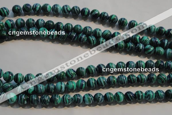 CTU2407 15.5 inches 14mm round synthetic turquoise beads