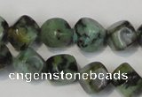 CTU2461 15.5 inches 6*6mm cube African turquoise beads wholesale