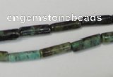 CTU2462 15.5 inches 3*10mm tube African turquoise beads wholesale