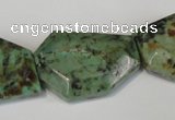 CTU2484 15.5 inches 20*28mm - 24*32mm freeform African turquoise beads