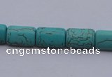 CTU25 15.5 inches 18*25mm rectangle blue turquoise beads Wholesale